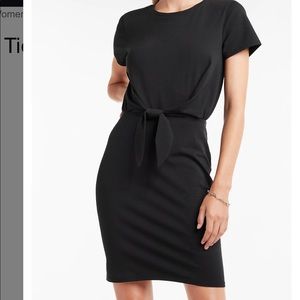 Express Black T-Shirt Dress Small